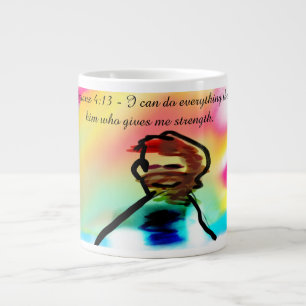 Grande Tasse jésus est la force