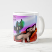Grande Tasse Jésus est l'amour (Devant droit)