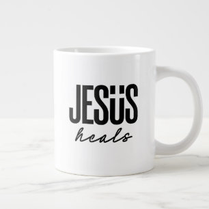 Grande Tasse Jésus guérit