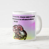 Grande Tasse Jésus ici  (Devant droit)