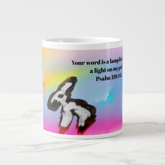 Grande Tasse Jésus ici (Devant)