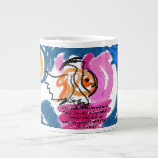 Grande Tasse jésus ici