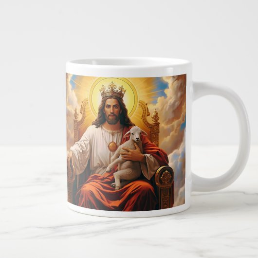 Grande Tasse Jesus In The Kingdom of Heaven  (Droite)