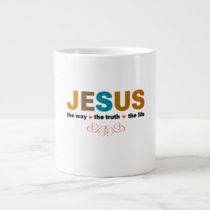 GRANDE TASSE JÉSUS. LA VÉRITÉ, LA VIE.