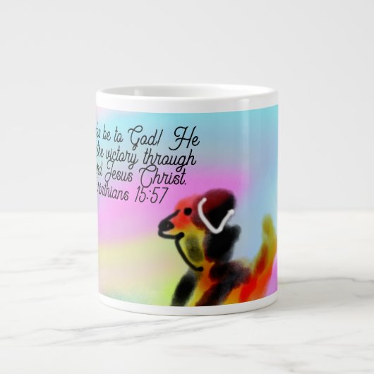 Grande Tasse jésus nous aime (Devant)