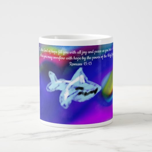 Grande Tasse jésus saint esprit (Devant)