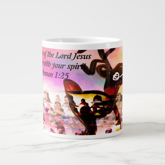 Grande Tasse Jésus soit comme ça (Devant)