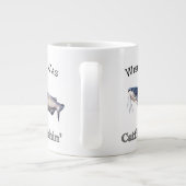 Grande Tasse J'Étais Pêche À La Catfish (Dos)