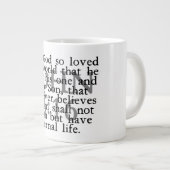 Grande Tasse John 3:16 (Devant droit)