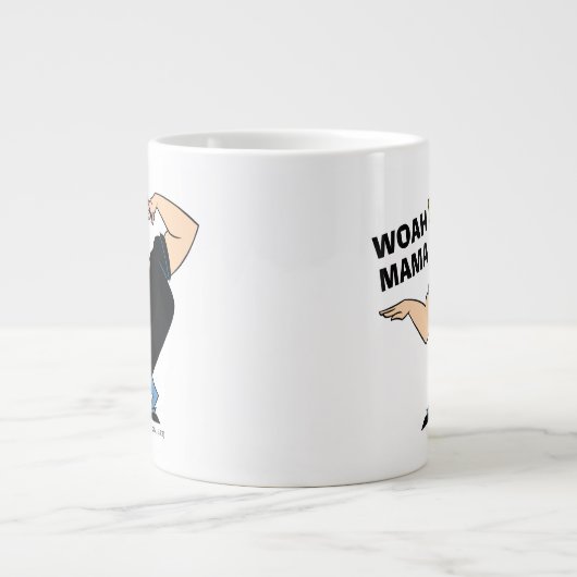 Grande Tasse Johnny Bravo Coiffure (Devant)