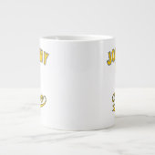 Grande Tasse Johnny Bravo Collegiate Graphic (Devant)