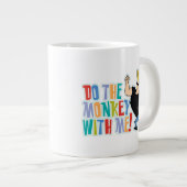 Grande Tasse Johnny Bravo - Faites Le Singe Avec Moi ! (Devant droit)