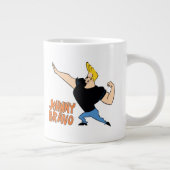 Grande Tasse Johnny Bravo Flexing (Droite)