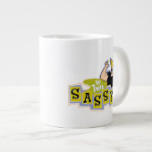 Grande Tasse Johnny Bravo - Hey There Sassy (Devant droit)