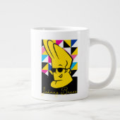 Grande Tasse Johnny Bravo Pop Art Graphic (Droite)