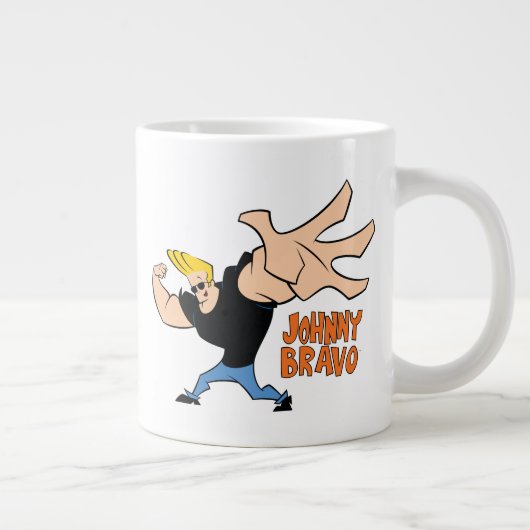 Grande Tasse Johnny Bravo Pose Iconique (Droite)