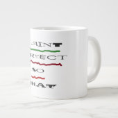 GRANDE TASSE JOKE MESSAGE SUR ÊTRE LE MEILLEUR (Devant droit)