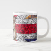 Grande Tasse Joli chien taureau anglais (Droite)