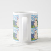 Grande Tasse Joli lama (Dos)