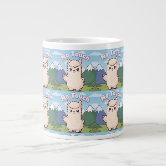 Grande Tasse Joli lama (Devant)