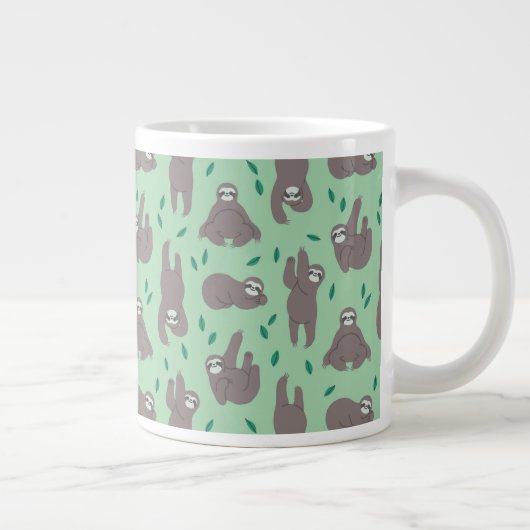 Grande Tasse Joli Motif de fentes (Droite)