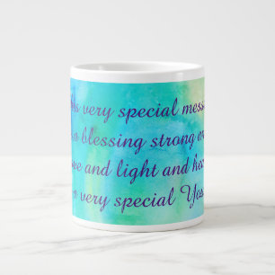 Grande Tasse Joli Poème Obtenir Bien