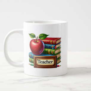Grande Tasse Joli professeur ajouter monogramme