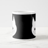 Grande Tasse Joli Visage De Chat. (Devant)