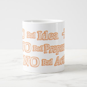 Grande Tasse Jolie conception d'oeuvres "Pas de mauvaise équati