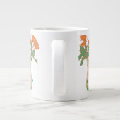 Grande Tasse Jolie douce Fleur originale Illustration Femmes (Dos)