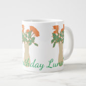 Grande Tasse Jolie douce Fleur originale Illustration Femmes (Devant droit)