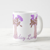 Grande Tasse Jolie douce Fleur originale Illustration Femmes (Devant droit)