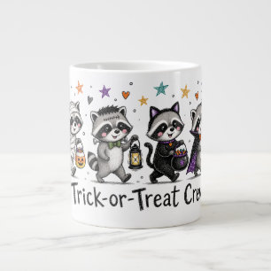 Grande Tasse Jolie Équipée de Raton-Laveur pour Halloween