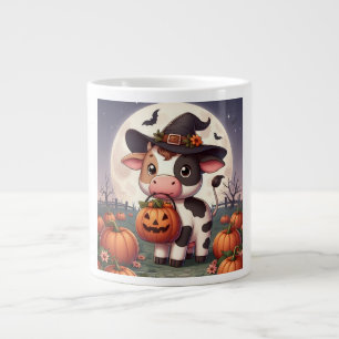 Grande Tasse Jolie vache sorcière Halloween