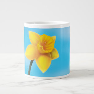 Grande Tasse Jonquille jaune vif
