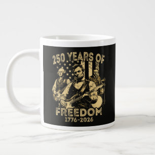 Grande Tasse Jouer de la guitare 4 juillet 250e anniversaire
