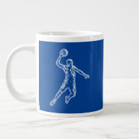 Joueur de basket-ball Slam Dunk Light Design