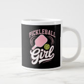 Grande Tasse Joueuse de pickleball fille (Droite)