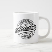 Grande Tasse Jour de sauvetage des professionnels administratif (Droite)