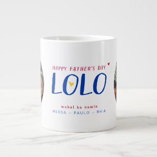 Grande Tasse Jour des pères philippin Photo personnalisée