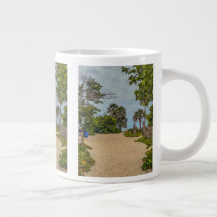 Grande Tasse Journées de plage, ciel couvert, Bienvenue à la pl