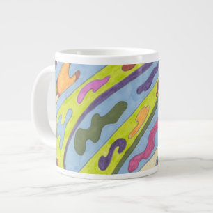 Grande Tasse "Joy" Art Abstrait