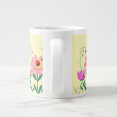Grande Tasse Joyeuse Fleur (Dos)