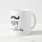 Grande Tasse Joyeuse première fête des pères personnalisée (Devant droit)