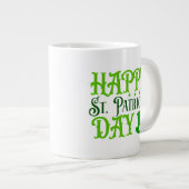 Grande Tasse Joyeuse Saint-Patrick (Devant droit)