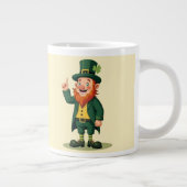 Grande Tasse Joyeuse Saint-Patrick Cute Leprechaun (Droite)