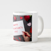Grande Tasse Joyeuse Saint-Valentin (Devant droit)