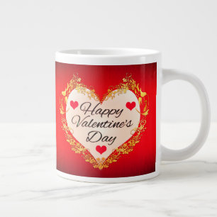 Grande Tasse Joyeuse Saint-Valentin !-47949