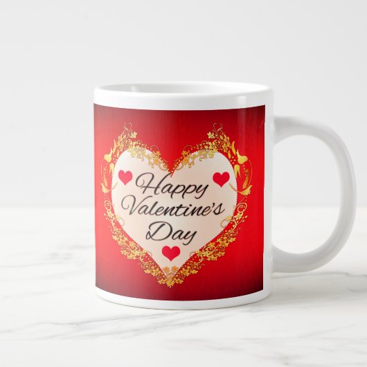 Grande Tasse Joyeuse Saint-Valentin !-47949 (Droite)