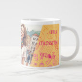 Grande Tasse Joyeuses vacances de femmes à Rome, Italie, (Droite)